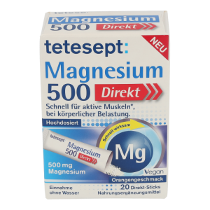 TETESEPT MAGN 500 DIREKT STI - 20 Stück