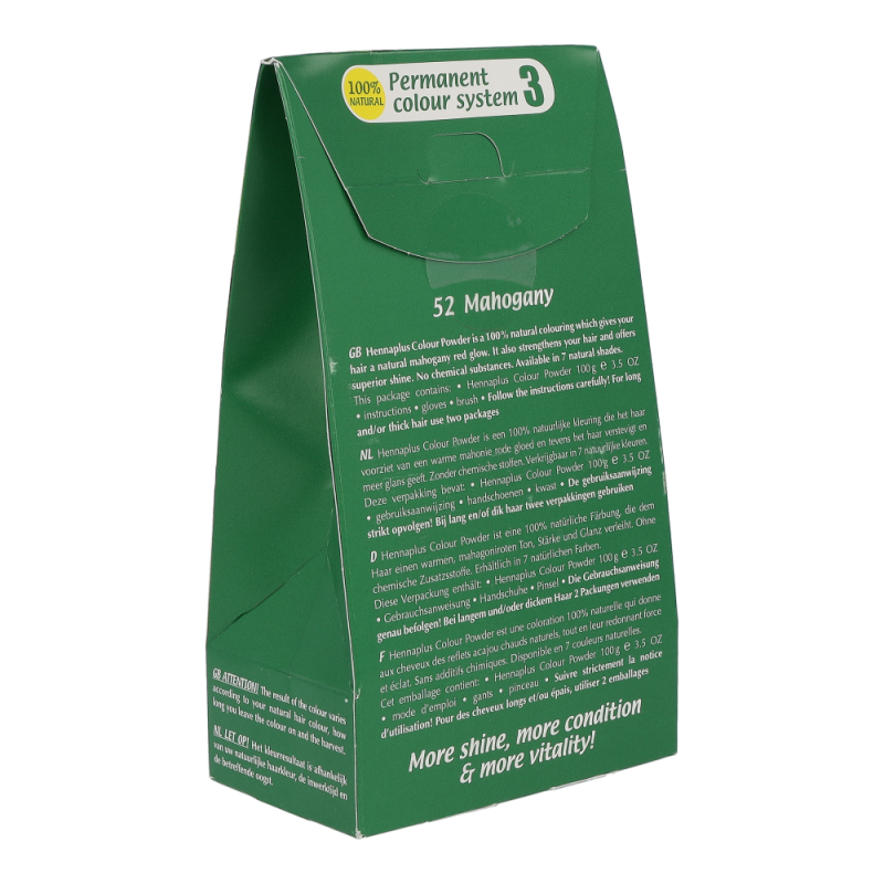 Henna Plus Powder 100 g Mahogany - 100g