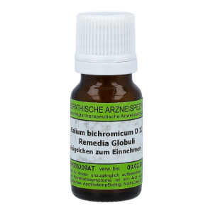 Kalium Bichromicum Remedia 10 g D 12 Globuli - 10g