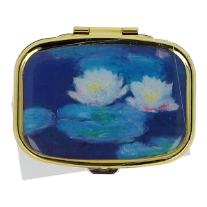 PILLENDOSEN MONET SEEROSE - 1 Stück