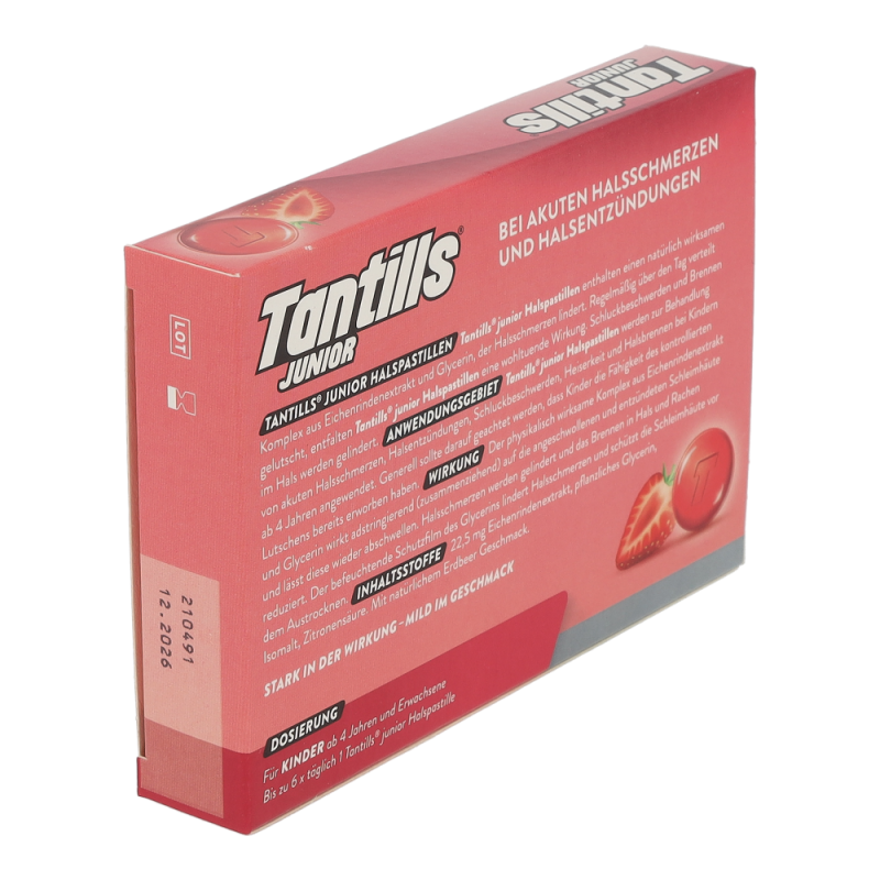 Tantills Junior Halspastillen - 24 Stück