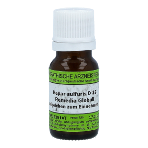 Hepar Sulfuris Remedia 10 g D 12 Globuli - 10g