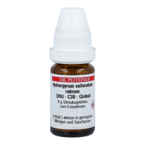 Hydrargyrum Sulfuratum Rubrum DHU 8 g C 30 Globuli - 8g