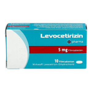 Levocetirizin +pharma 5 mg Filmtabletten - 10 Stück