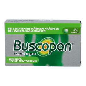Buscopan 10 mg - Dragees - 20 Stück