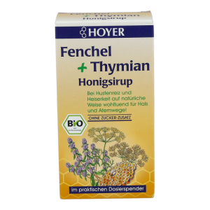 Hoyer Fenchel und Thymian Honigsirup 250 g - 250g
