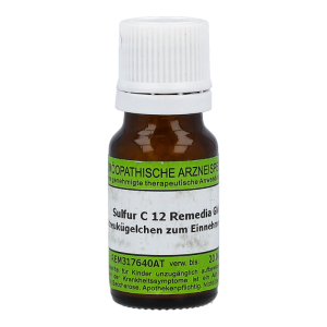 Sulfuricum Remedia 10 g C 12 Globuli - 10g