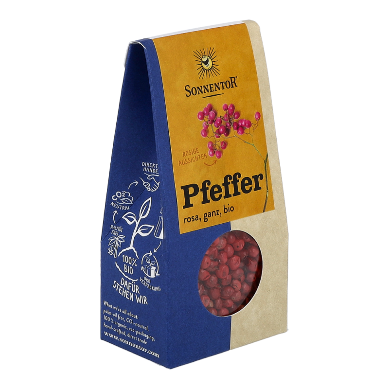 Sonnentor Rosa Pfeffer ganz 20 g BIO - 20g