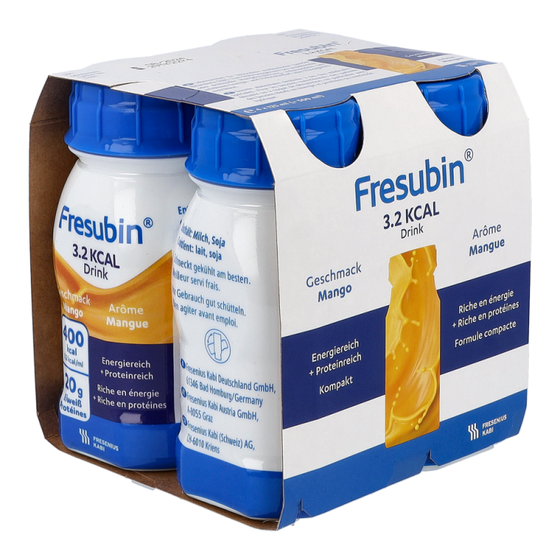 2 kcal DRINK 125 ml x 4 Stk. Mango - 4 Stück