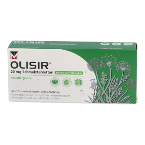 Olisir 20 mg Schmelztabletten - 30 Stück