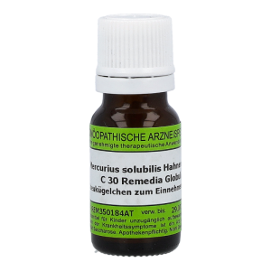 Mercurius Solubilis Remedia 10 g C 30 Globuli - 10g