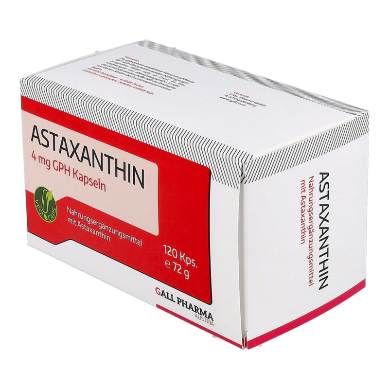 Gall Pharma Astaxanthin 4 mg Kapseln 120 Stk. - 120 Stück