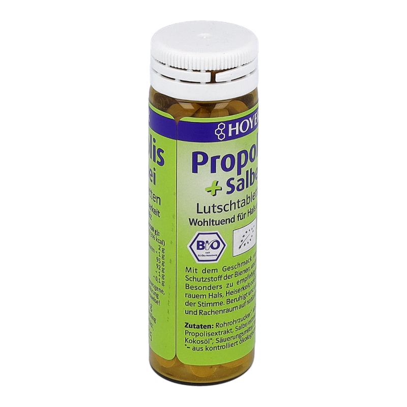 Hoyer Propolis + Salbei Lutschtabletten 60 Stk. - 60 Stück