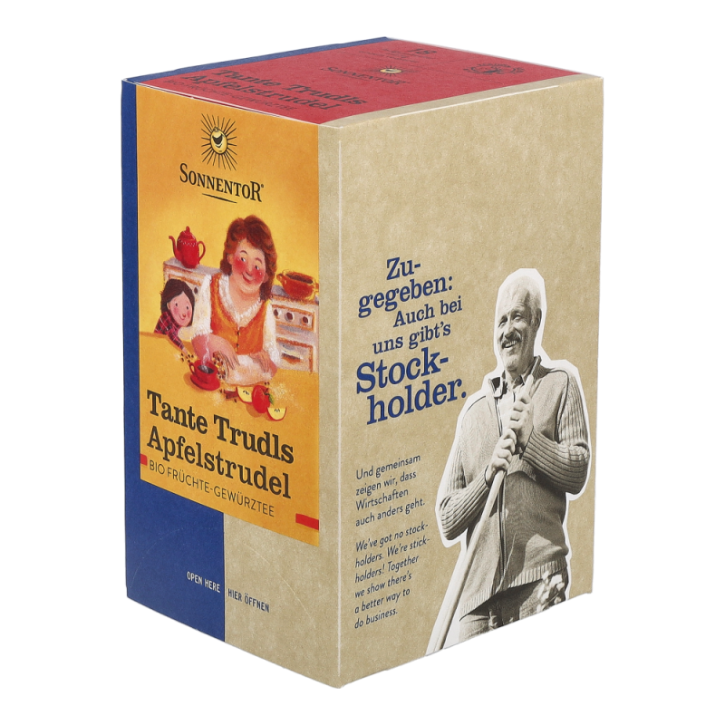 Sonnentor Tante Trudls Apfelstrudel Bio Tee 18 Btl. - 18 Beutel