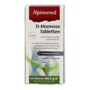 Alpinamed D-Mannose Tabletten - 60 Stück