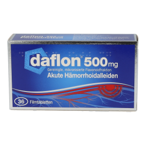 Daflon 500 mg - Filmtabletten - 36 Stück