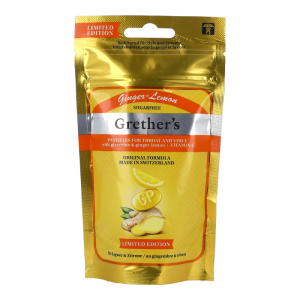 GRETHERS PAS ZUFR GINGER LEM - 75g