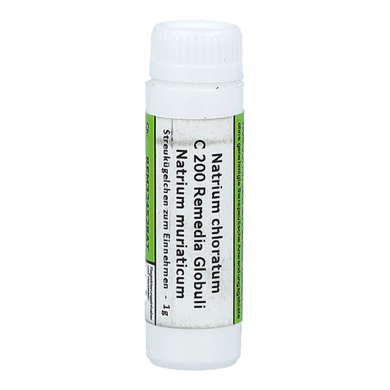 Natrium Chloratum Remedia 1 g C 200 Globuli - 1g