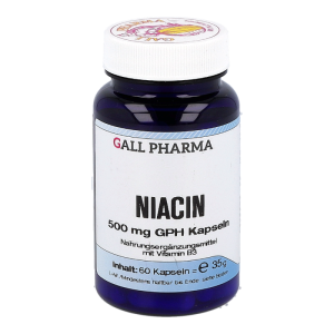 Gall Pharma Niacin 500 mg Kapseln 60 Stk. - 60 Stück