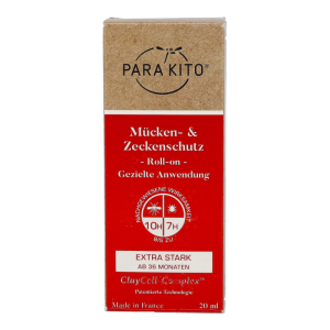 PARAKITO Mückenschutzarmband Roll-on rot - 20ml