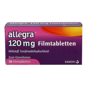allegra 120 mg Filmtabletten - 30 Stück
