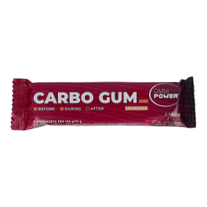 OMNI-POWER CARBOGUM ERDBEER - 1 Stück