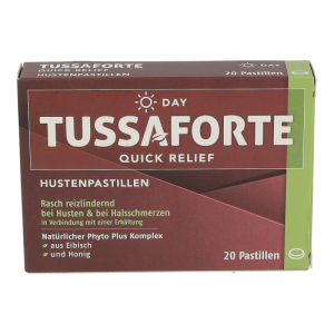 Tussaforte Hustenpastillen für den Tag - 20 Stück