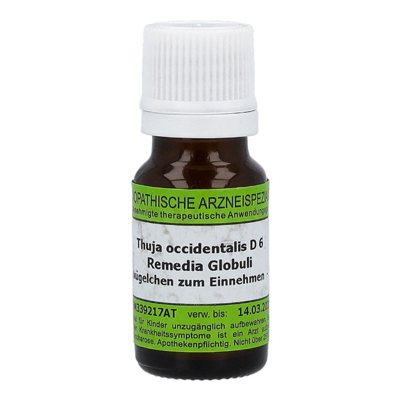 Thuja Remedia 10 g D 6 Globuli - 10g