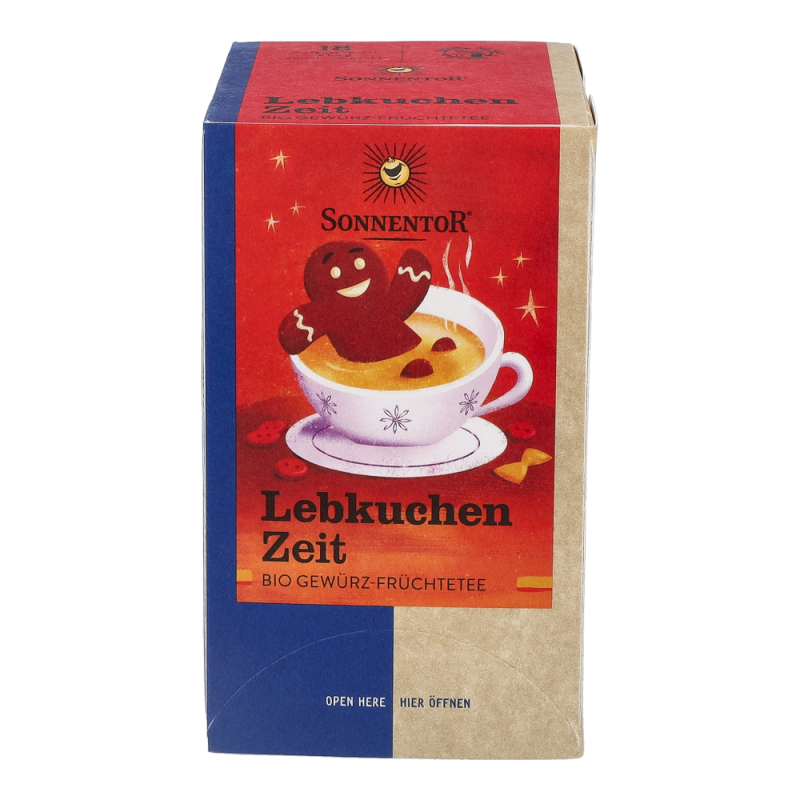 Sonnentor Lebkuchen Zeit Tee bio 18 Btl. - 18 Beutel