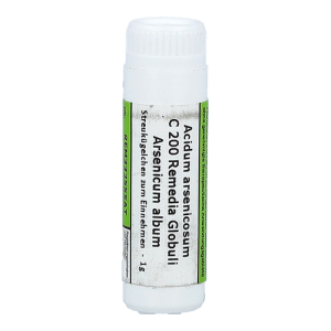 Acidum Arsenicosum Remedia 1 g C 200 Globuli - 1g