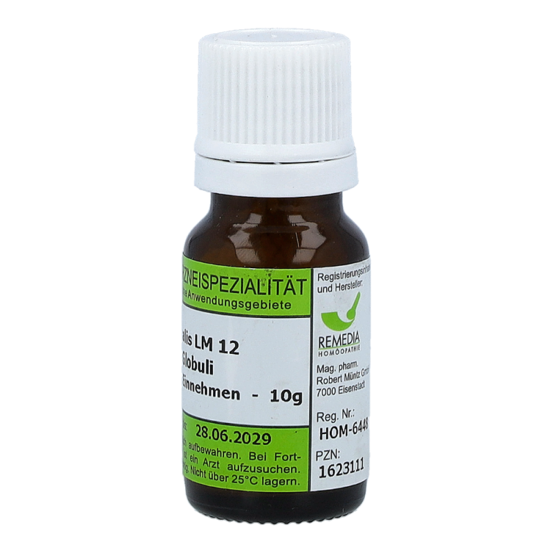 Sepia Officinalis Remedia 10 g LM 12 Globuli - 10g