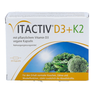 VITACTIV VIT D3+K2 KPS - 30 Stück