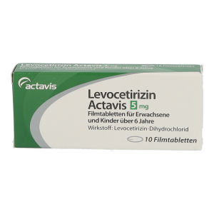 Levocetirizin Actavis Filmtabletten 5 mg 10 Stk. - 10 Stück