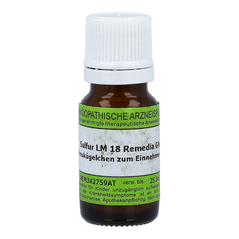 Sulfuricum Remedia 10 g LM 18 Globuli - 10g