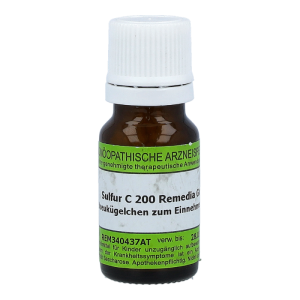 Sulfuricum Remedia 10 g C 200 Globuli - 10g