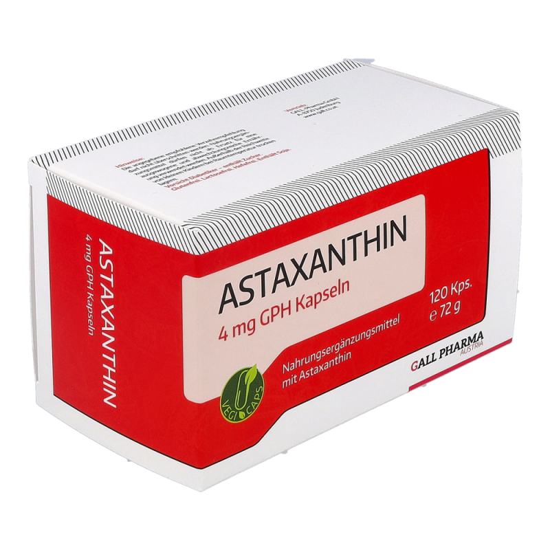 Gall Pharma Astaxanthin 4 mg Kapseln 120 Stk. - 120 Stück