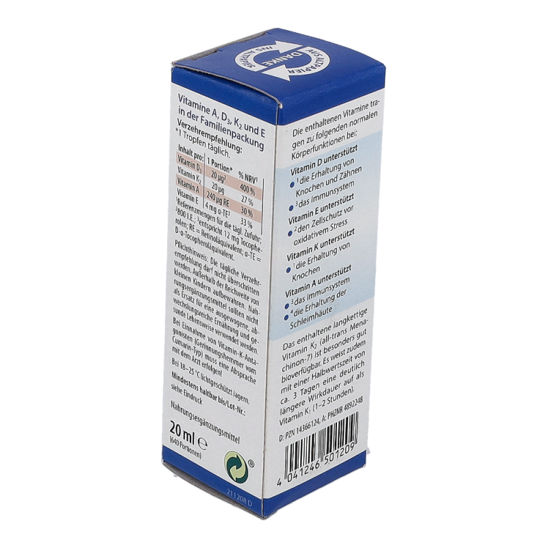 Dr. Jacob´s Vitamin DEKA Öl 20 ml - 20ml