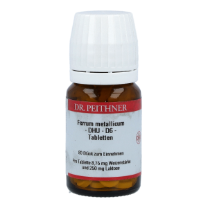 Ferrum Metallicum DHU 80 Stk. D 6 Tabletten - 80 Stück