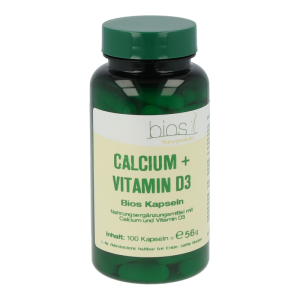 Calcium + Vitamin D3 Kapseln Bios 100 Stk. - 100 Stück