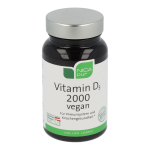 Nicapur Vitamin D3 2000 Kapseln 60 Stk. - 60 Stück