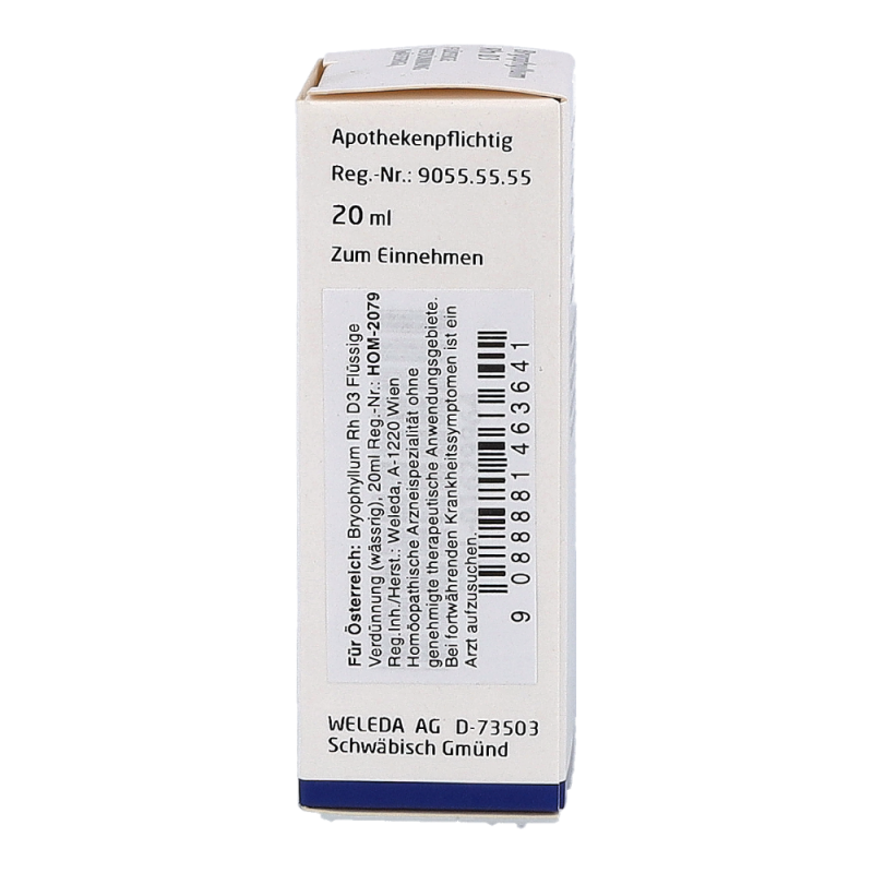 Weleda Bryophyllum D 3 RH Dilutum 20 ml - 20ml