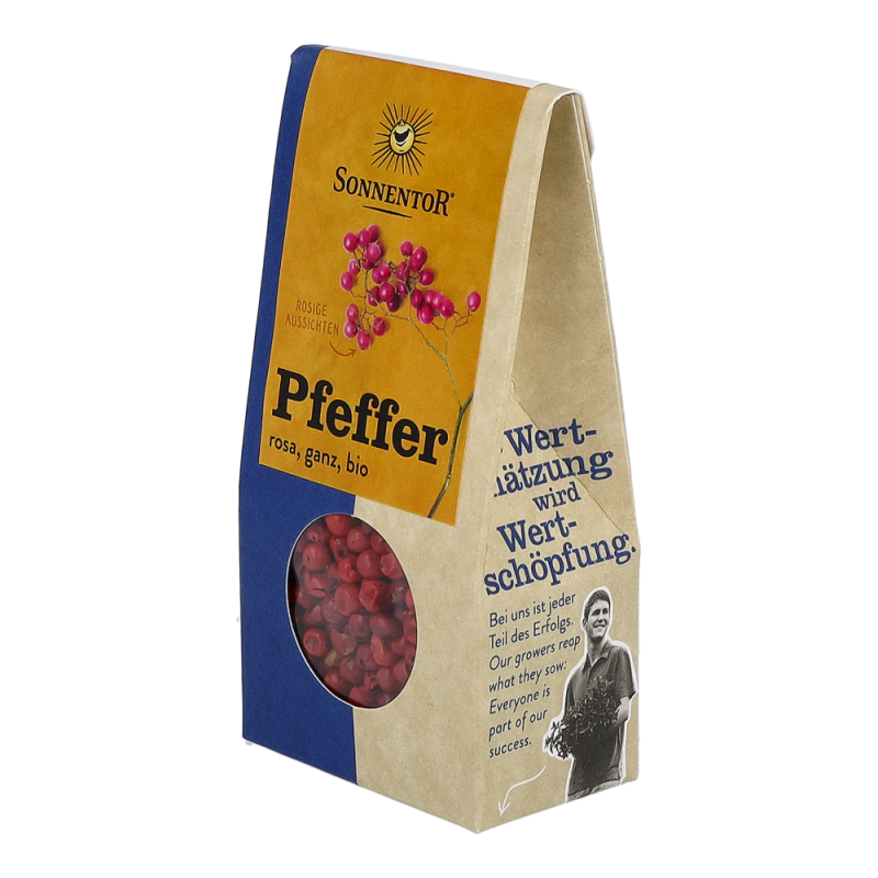 Sonnentor Rosa Pfeffer ganz 20 g BIO - 20g