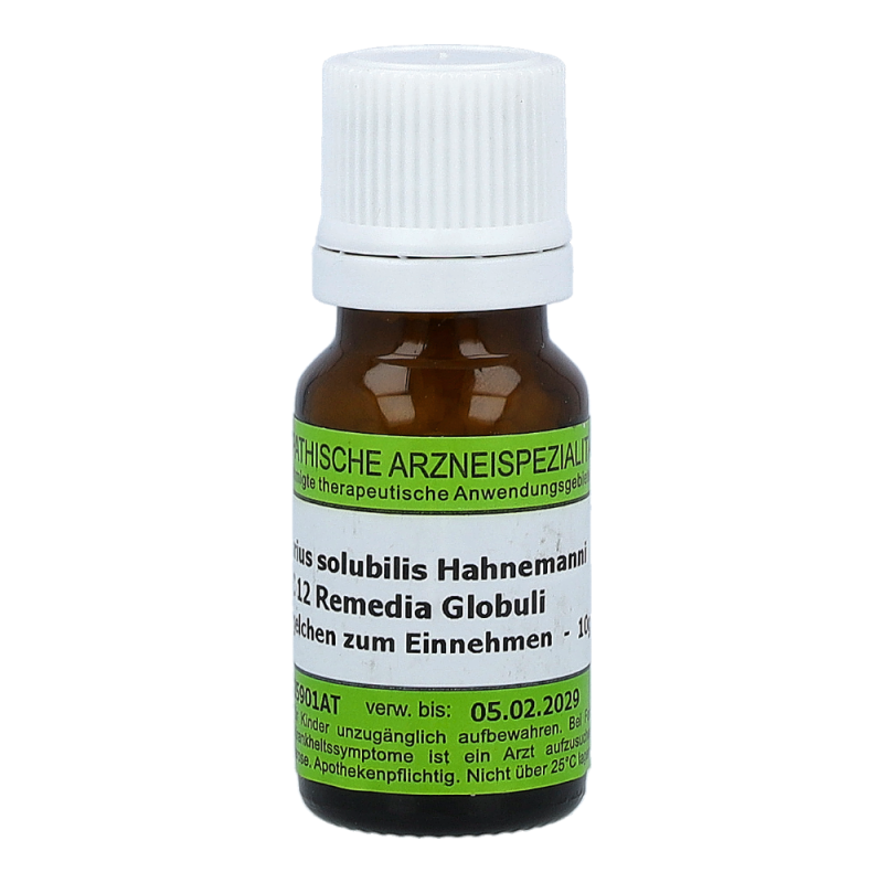 Mercurius Solubilis Remedia 10 g C 12 Globuli - 10g