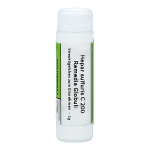Hepar Sulfuris Remedia 1 g C 200 Globuli - 1g