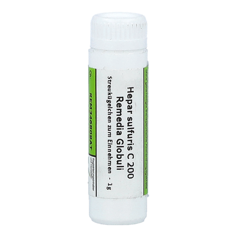 Hepar Sulfuris Remedia 1 g C 200 Globuli - 1g