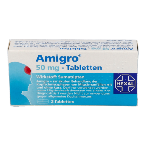 Amigro 50 mg - Tabletten - 2 Stück
