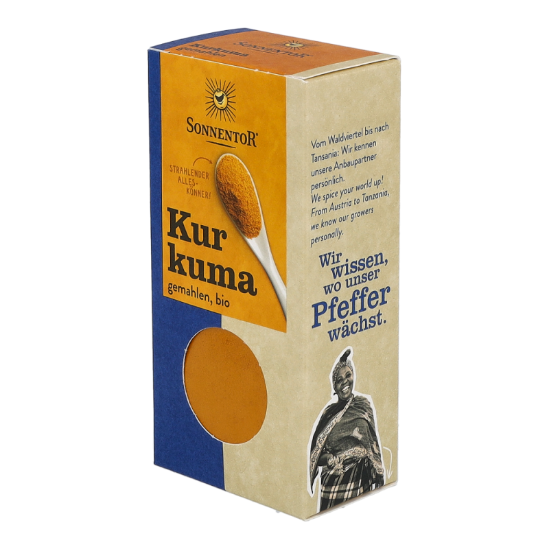 Sonnentor Kurkuma gemahlen Packung 40 g BIO - 40g