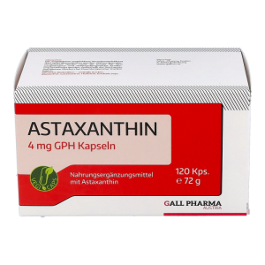 Gall Pharma Astaxanthin 4 mg Kapseln 120 Stk. - 120 Stück