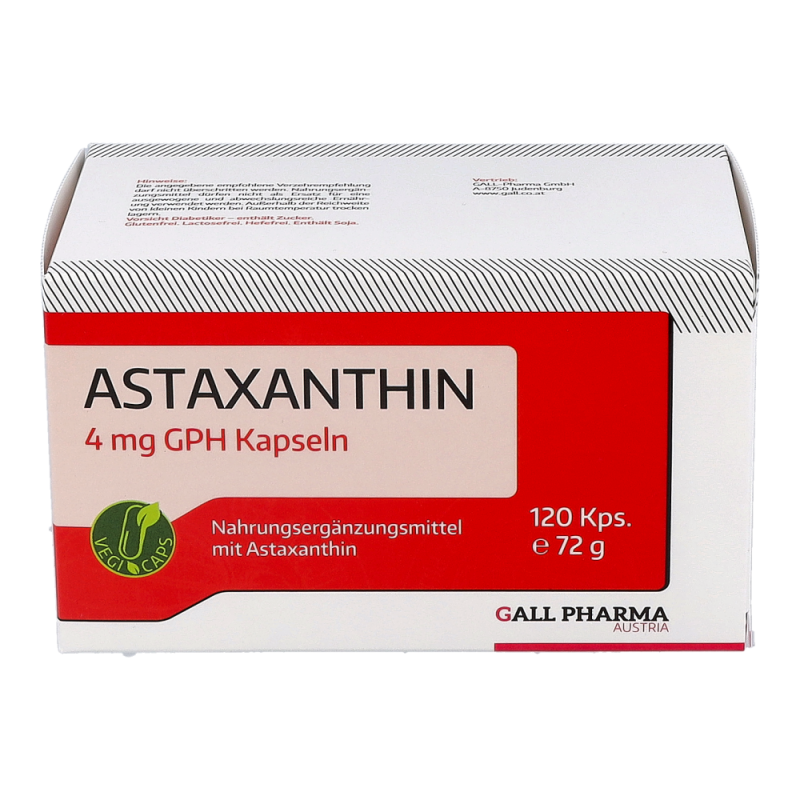 Gall Pharma Astaxanthin 4 mg Kapseln 120 Stk. - 120 Stück