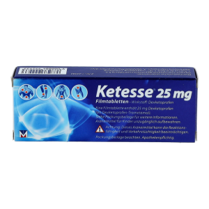 Ketesse 25 mg Filmtabletten - 30 Stück